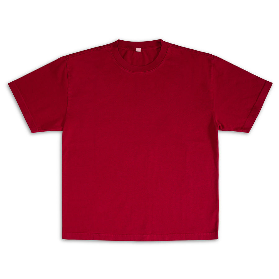 Heavy two ply  Jersey T- shirts (Garment Dye)